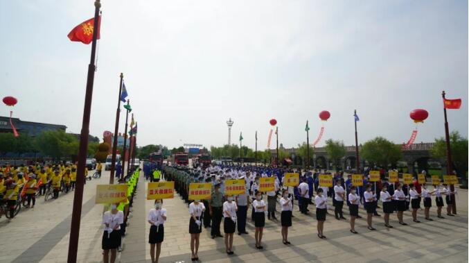 葫蘆島市應急管理科教體驗基地揭牌儀式圖二